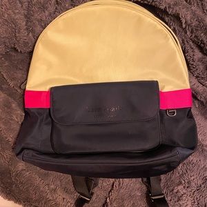 Kate spade multi color backpack for work or school.